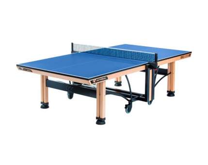 Теннисный стол профессиональный Cornilleau Competition 850 WOOD ITTF синий