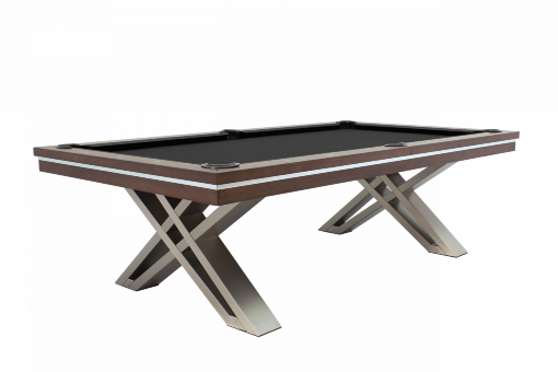 Бильярдный стол для пула RASSON Pierce 8ft с плитой и столешницей 