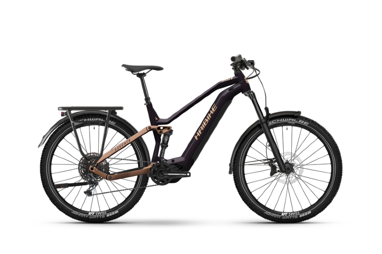 ЭЛЕКТРОВЕЛОСИПЕД HAIBIKE ADVENTR SE i720Wh 12G GX Eagle24 purpl/cognc