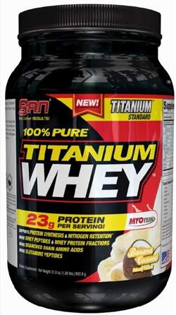 San 100% Pure Titanium Whey 908 гр / 2lb