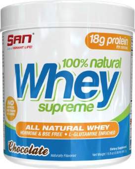San 100% Natural Whey Supreme 454 гр / 1lb