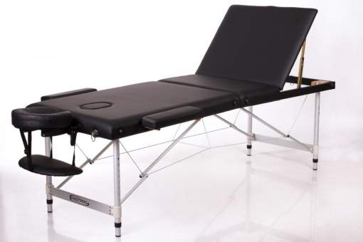 Складной массажный стол RESTPRO ALU 3 Black 