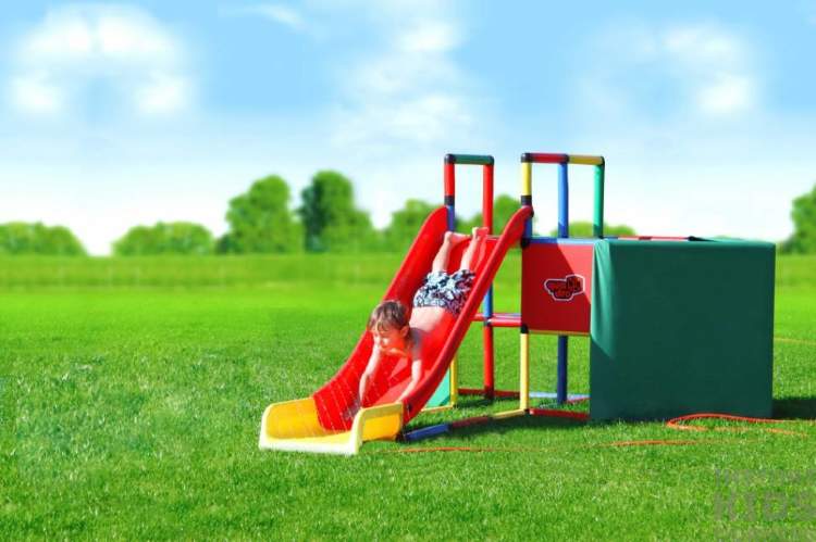 Детский игровой комплекс Quadro Junior + Modular Slide