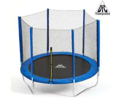 Батут DFC Trampoline Fitness с сеткой 12FT-TR-B