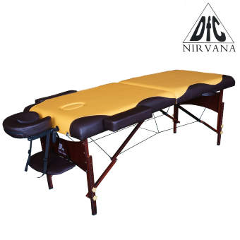 Массажный стол DFC Nirvana Relax (горчичный с коричневым)