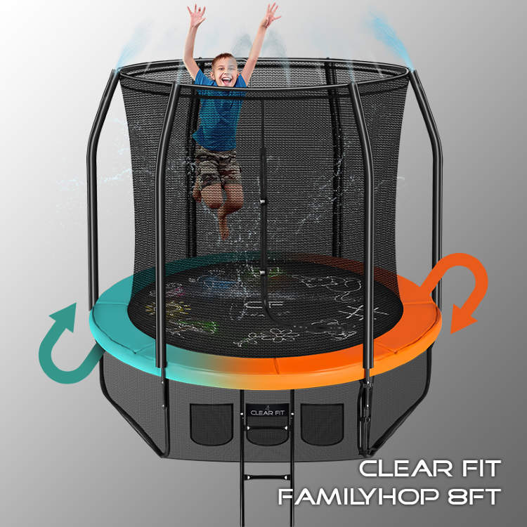 Батут Clear Fit FamilyHop 12Ft