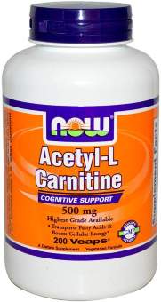 Now sports Acetyl L-Carnitine 500 mg 200 капс