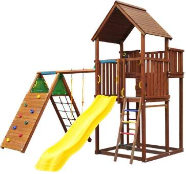 Детский городок Jungle Gym Palace + Climb Module Xtra арт. JP6