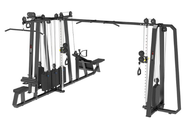 Силовая мультистанция UNIX Fit 100 PRO Кроссовер 5-ти позиционный UC1641A-SET1614