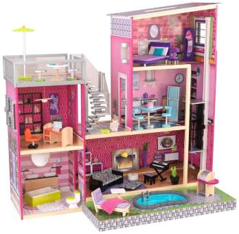 ​Кукольный домик с мебелью для Барби Kidkraft Роскошная вилла арт. 65833
