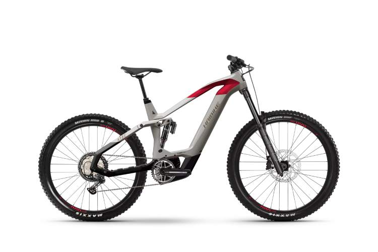 ЭЛЕКТРОВЕЛОСИПЕД HAIBIKE HYBE  9 i750Wh 12-G SLX23 MA+GL_grey/red