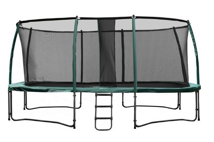 Батут Super Tramps Top Trampoline 10'x17'(5.2x3.0м) прямоугольный с защитной сетью Артикул TC-1017-R6M