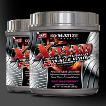 Dymatize Nutrition Xpand 2x 360 гр / 360 g / 36 порций