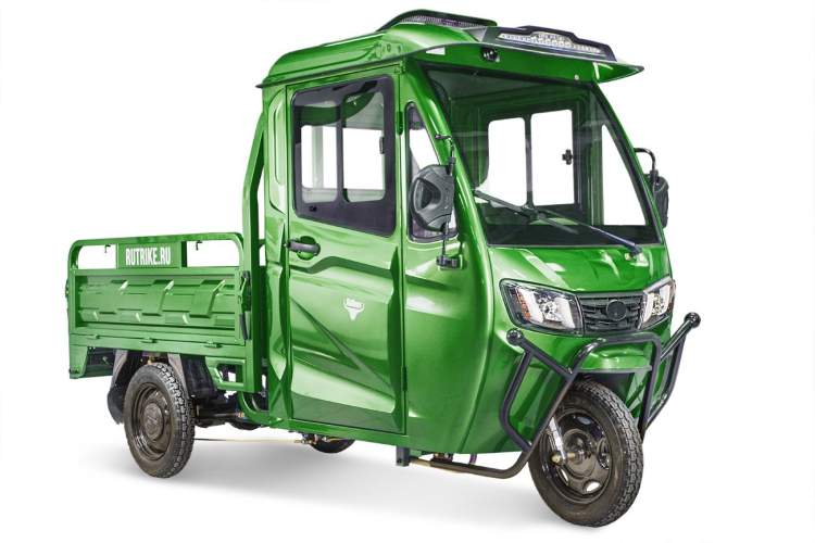 Грузовой электротрицикл Rutrike КАРГО Кабина 1500 60V1000W