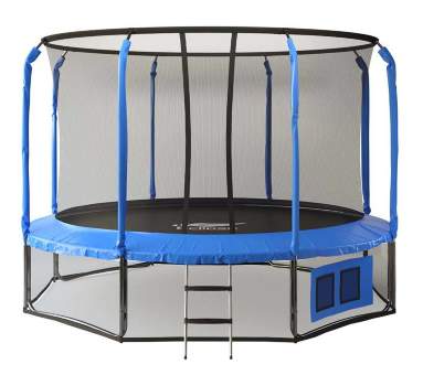 Батут Eclipse Space Blue 12 FT (3.6 метра) с защитной сеткой и лестницей