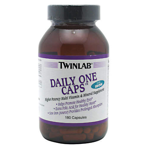 Twinlab Daily Two 180 caps W/ IRON