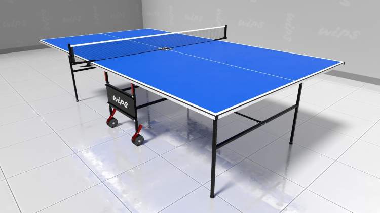Всепогодный теннисный стол Wips Roller Outdoor Composite B-6 синий