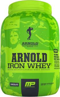 Musclepharm Iron Whey Arnold Series 908 гр / 2lb